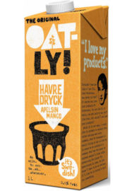 Havremjölk med smak av apelsin och mango, av Oatly Bild: Oatly